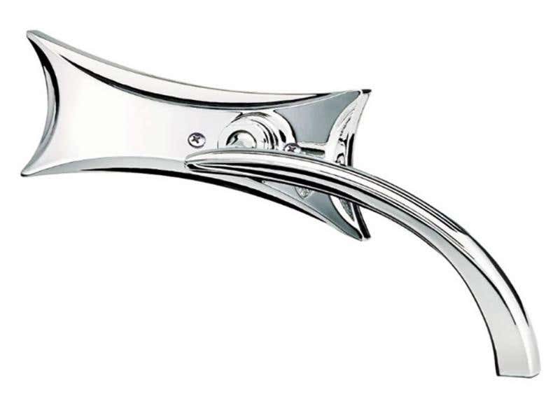 ARLEN NESS FOUR POINT MIRROR - CHROME. FITS RIGHT.