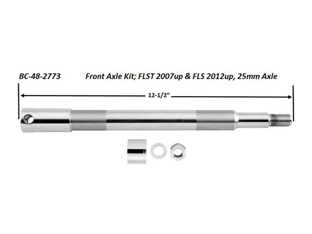 TUCKER AXLE KIT FR FLST07-17 FLS12-17