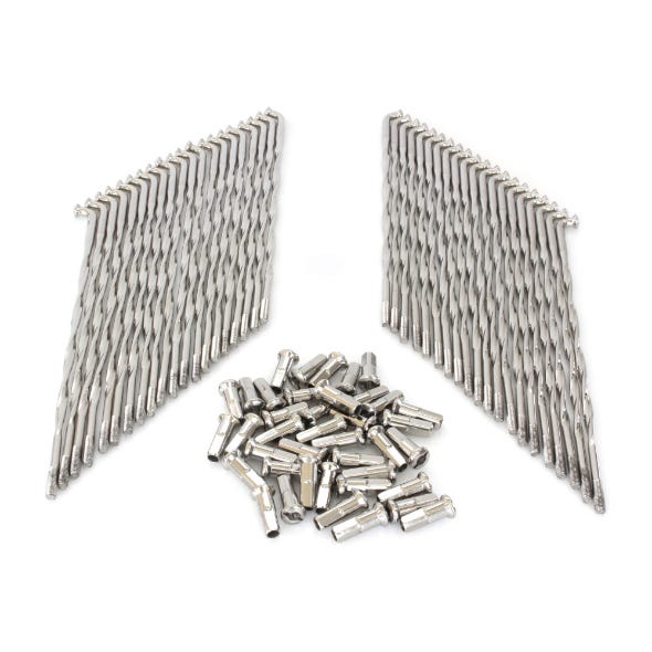 BUCHANANS SPOKE RIM SPOKE KIT; 19 STD TWISTED POL WG