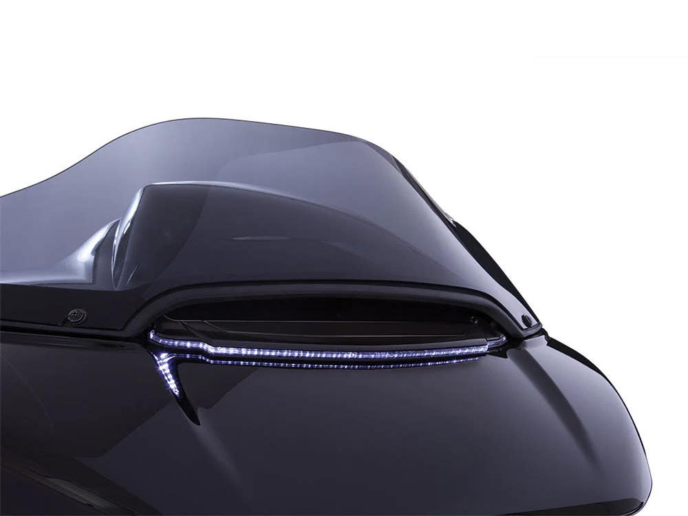 CIRO 3D LIGHTED VENT TRIM BLK FLTRX15-23