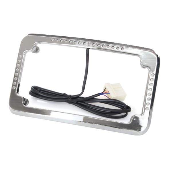 CYCLE VISION N/PLATE FRAME CURVED S/TAIL99-10