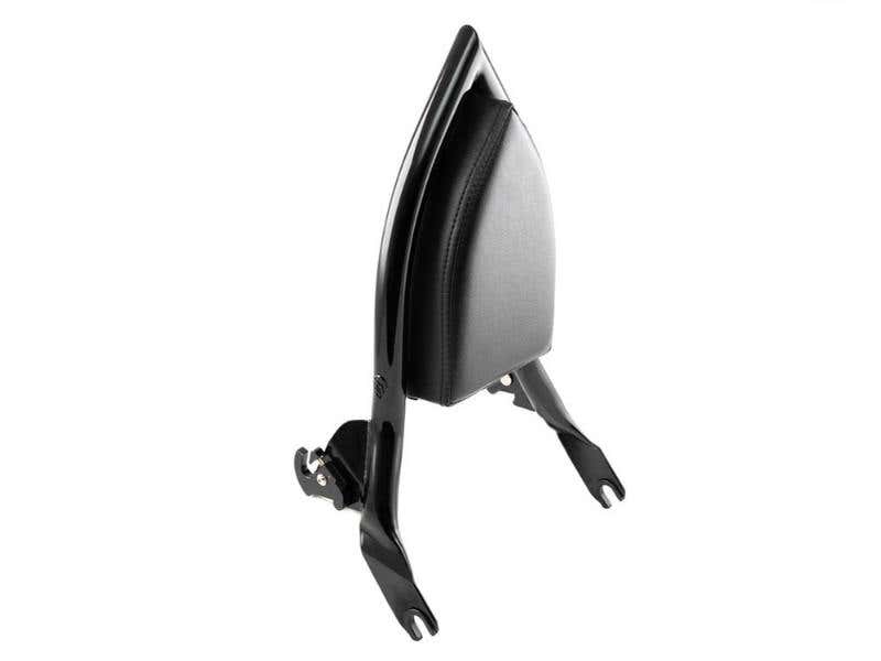 FACTORY 47 HANDLEBARS DIABLO SISSY BAR BACKREST - GLOSS BLACK. FITS TOURING 2009UP.