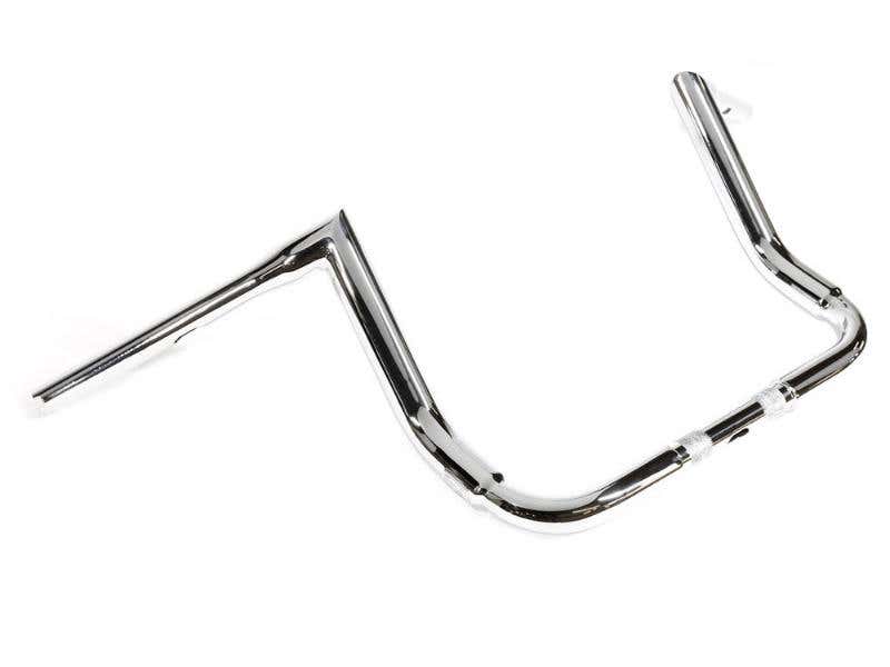 FACTORY 47 HANDLEBARS 12IN. X 1-1/2IN. STS MITER HANDLEBAR - CHROME. FITS ULTRA MODELS 1996UP AND STREET GLIDE 1996-2023