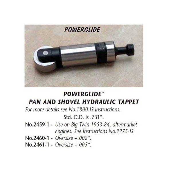 JIMS HYD TAPPET ASSY BT53-84 +.005