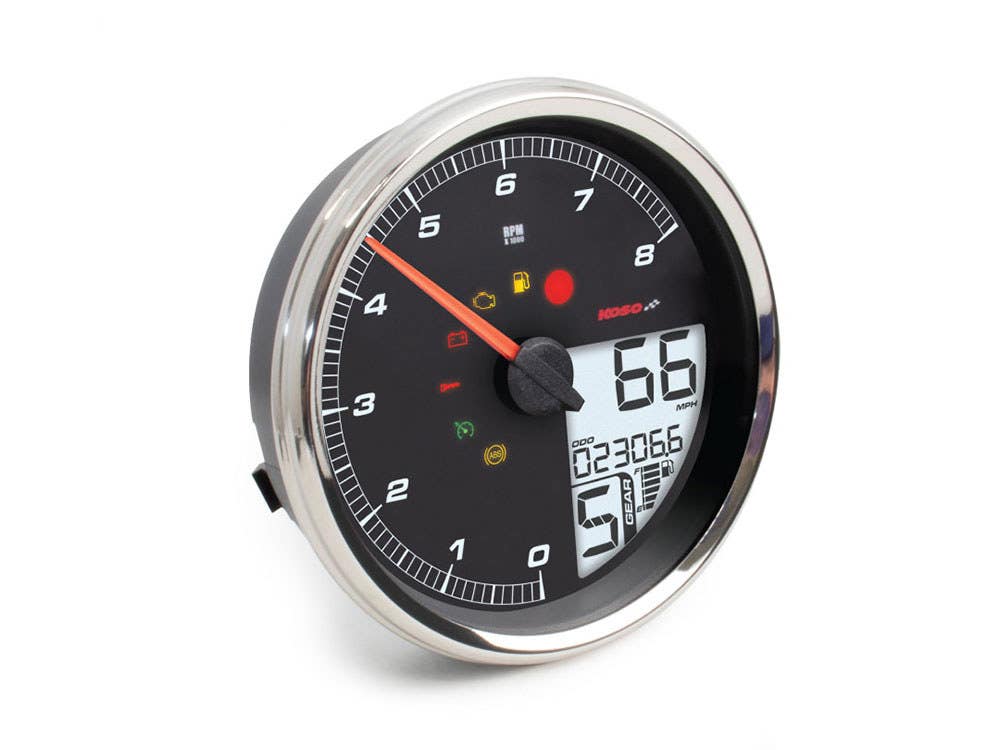 KOSO NORTH AMERICA SPEEDO/TACHO 4-1/2 S/TAIL11-17