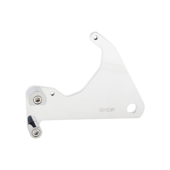 PERFORMANCE MACHINE LEFT HAND REAR CALIPER MOUNT - POLISHED.