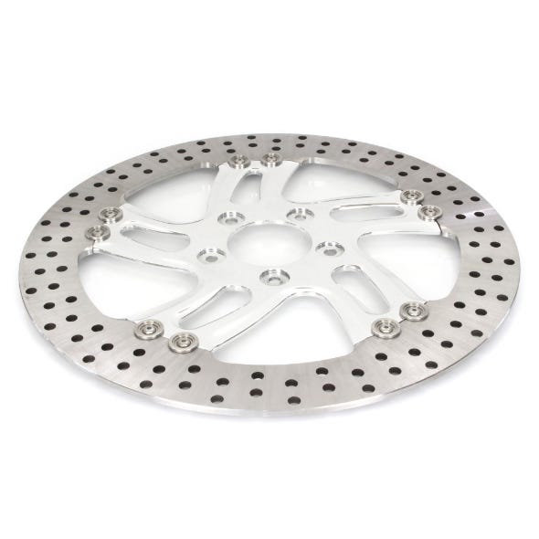 PERFORMANCE MACHINE 13IN. LEFT HAND FRONT RIVAL DISC ROTOR.
