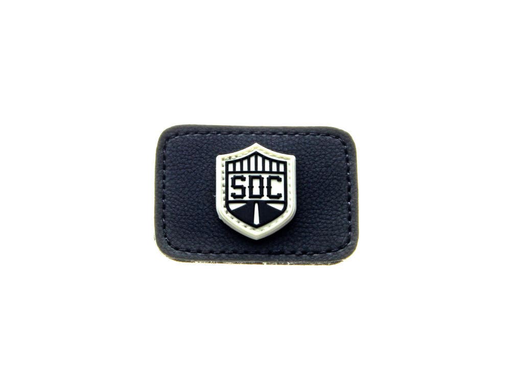 SADDLEMEN SEATS SDC PATCH COVER - DRIVER B/REST