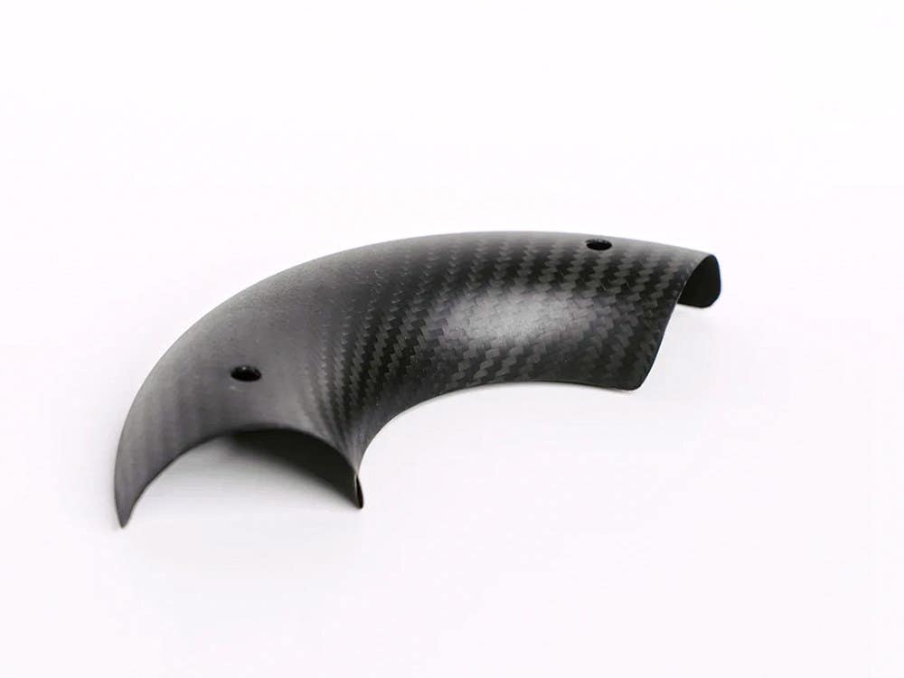 SAWICKI SPEED H/SHIELD REAR CURVED CARBON FIBER