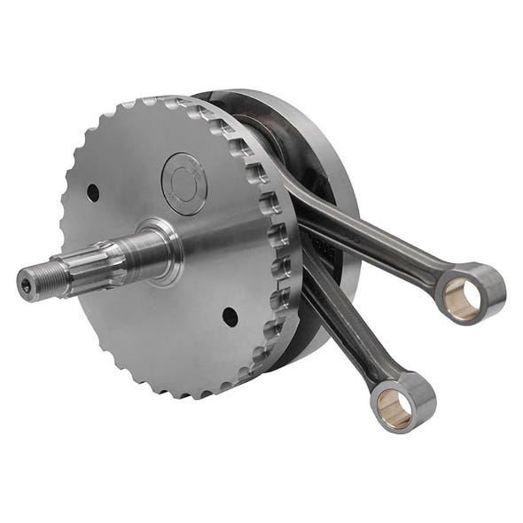 S&S CYCLE PERFORMANCE 4IN. STROKE FLYWHEEL ASSEMBLY. FITS TWIN CAM SOFTAIL 2003-2006.