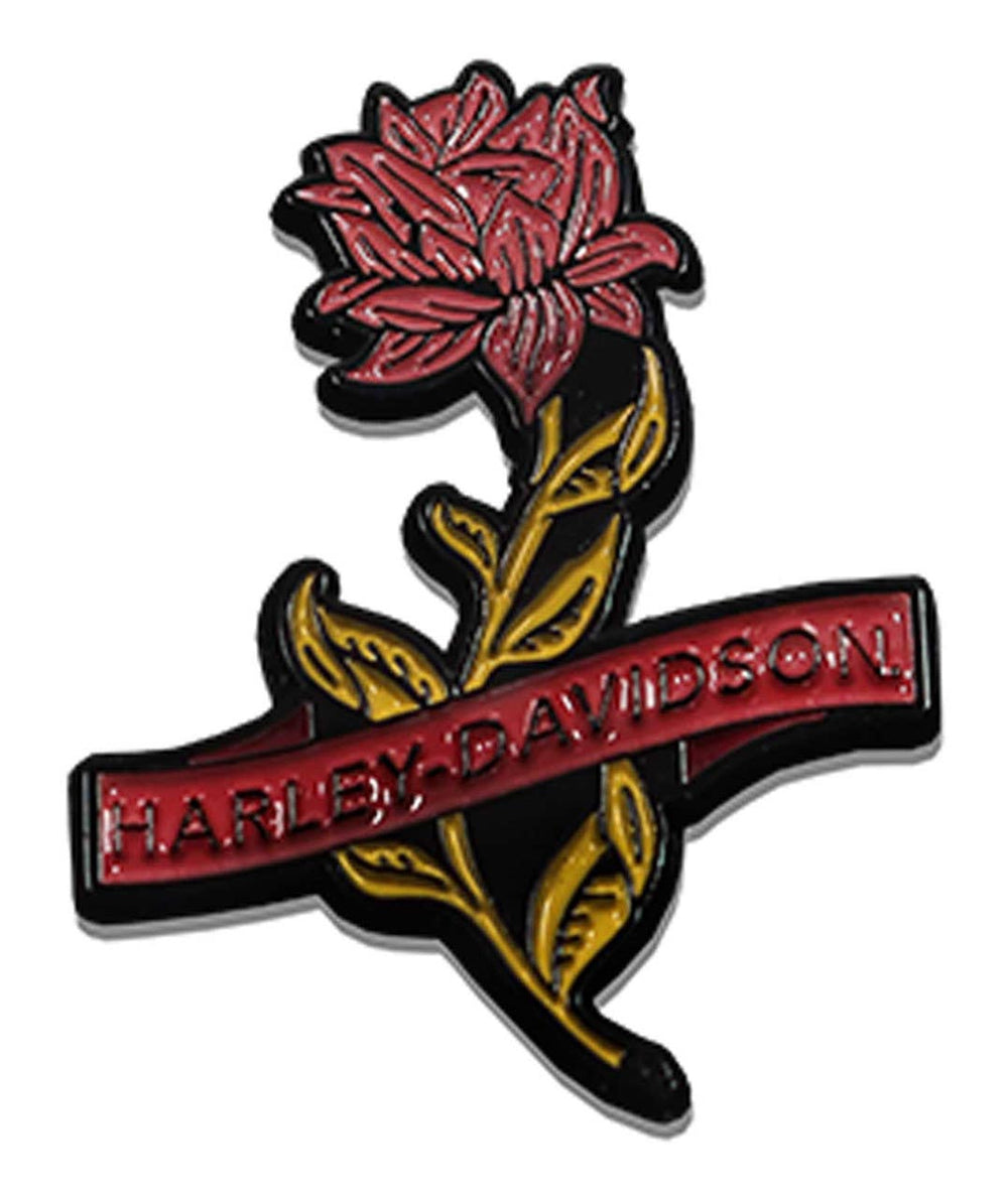 HARLEY-DAVIDSON DARK BLOOM PIN