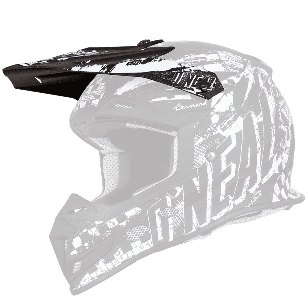 ONEAL 20 5SRS RIDER R/MENT PEAK BLK/WHT ADLT #