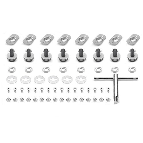 GIVI RAPID RELEASE KIT FOR PLO PANNIER FRAMES - YAMAHA/MOTO GUZZI/TRIUMPH/HONDA