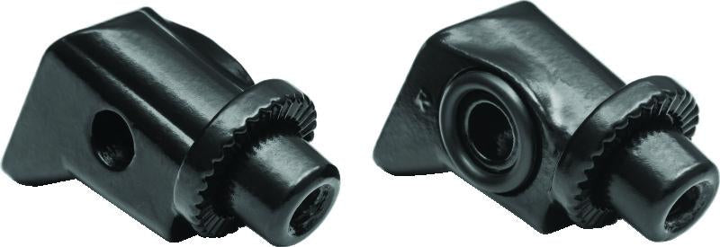 Kuryakyn Footpeg Adapter Rear Sat Blk BMW