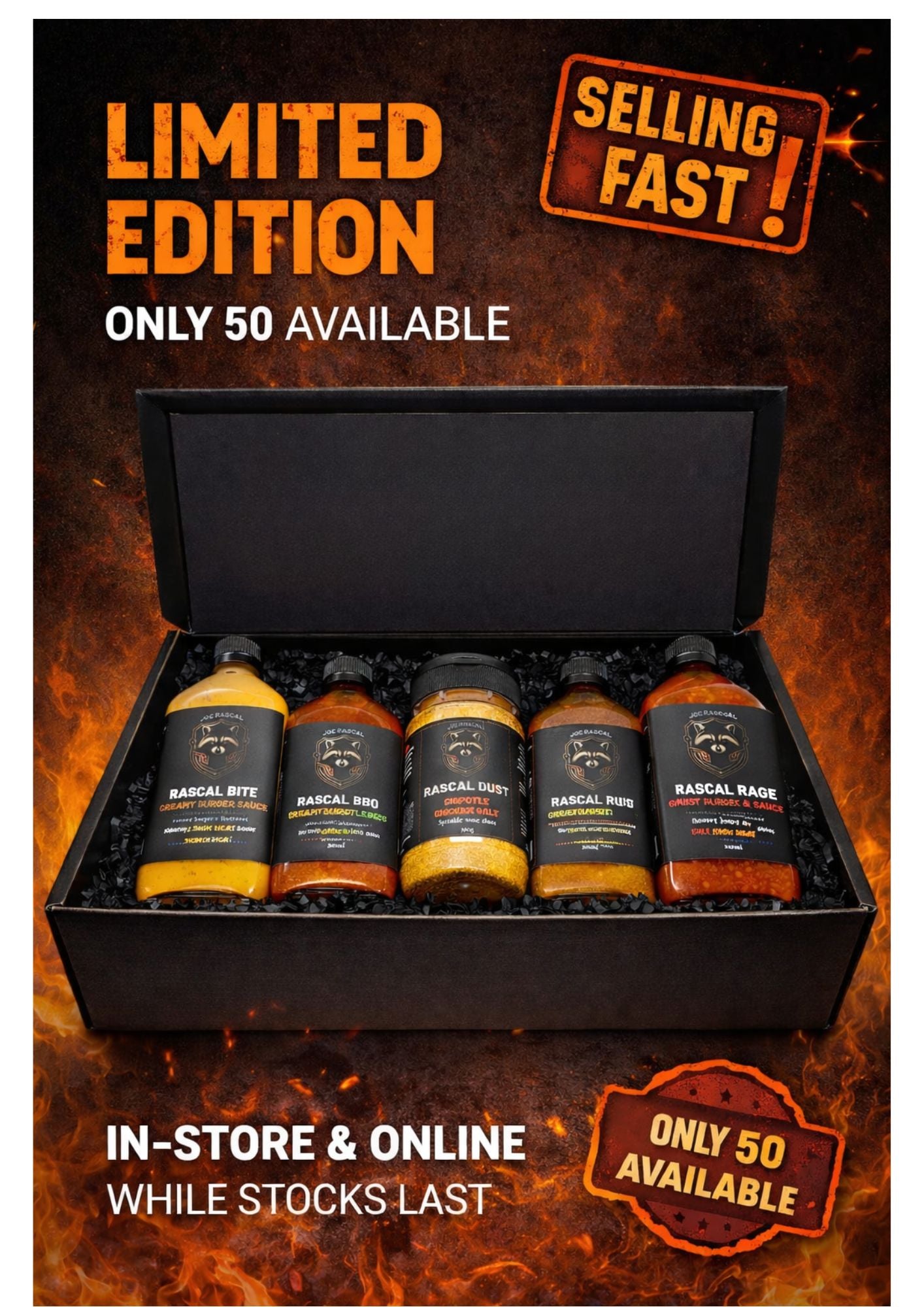 Joe Rascal Holdings Joe Rascal Hot Sauce Kit