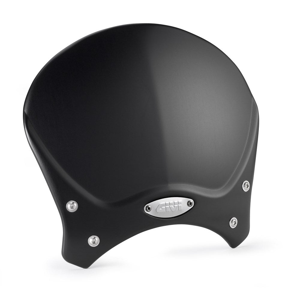 GIVI WINDSCREEN ONLY ALUMINIUM BLACK (NEEDS FITTING KIT)