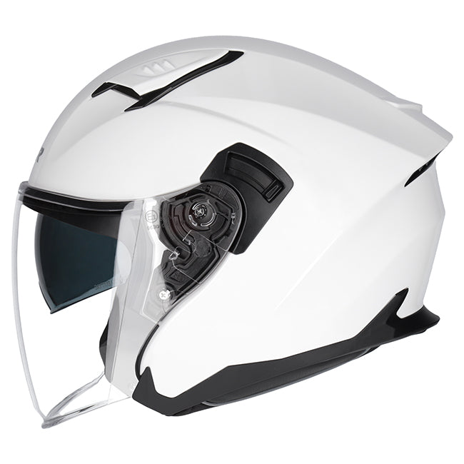 M2R Orbit Helmet-Open Face – XS White