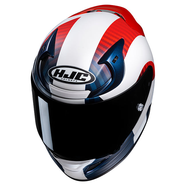 HJC RPHA 12 Helmet - Ottin MC-21SF-Full Face – 2XS White/Blue/Red