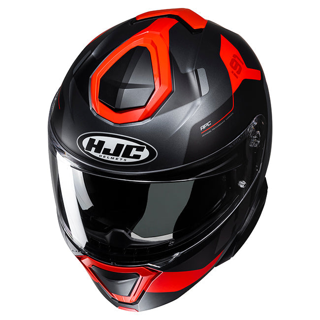 HJC i91 Helmet - Carst MC-1SF-Modular – XS Black/Red