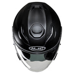 HJC F31 Helmet - Semi-Open Face – XS Semi-Flat Black