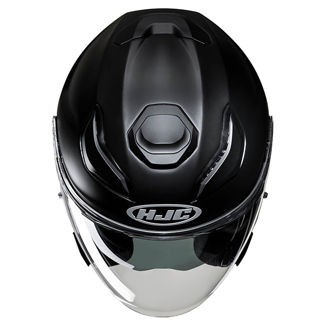 HJC F31 Helmet - Semi-Open Face – XS Semi-Flat Black