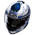 HJC i71 Helmet - Iorix MC-2-Full Face – XS White/Blue