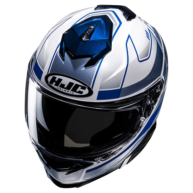 HJC i71 Helmet - Iorix MC-2-Full Face – XS White/Blue