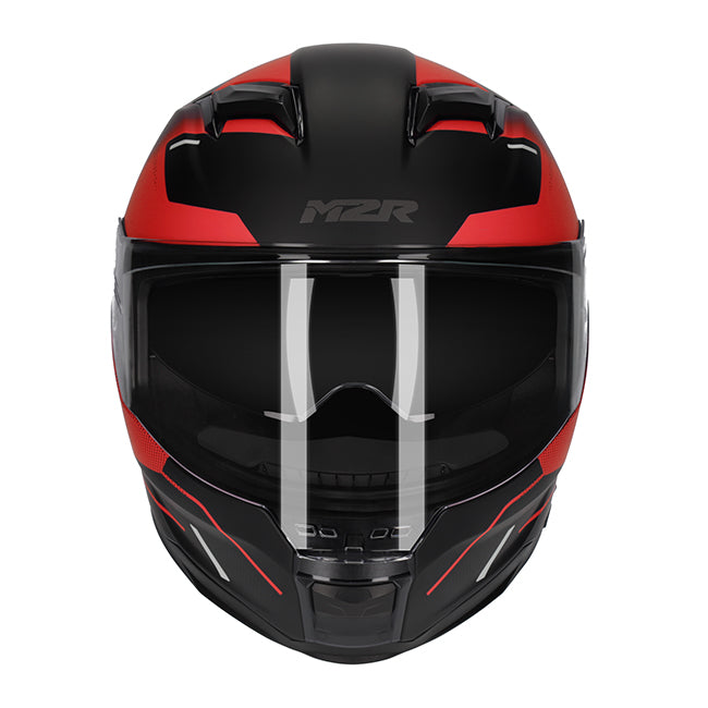 M2R Sabre Helmet - Inception PC-1F-Full Face – XS Red