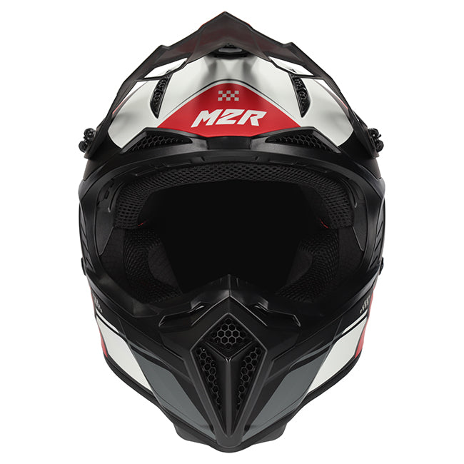 M2R X2.1 Helmet - Pulse PC-1F-MX/Off-Road – XS Red/Black