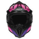 M2R X2.1 Helmet - Pulse PC-7-MX/Off-Road – XS Pink/Purple/Black
