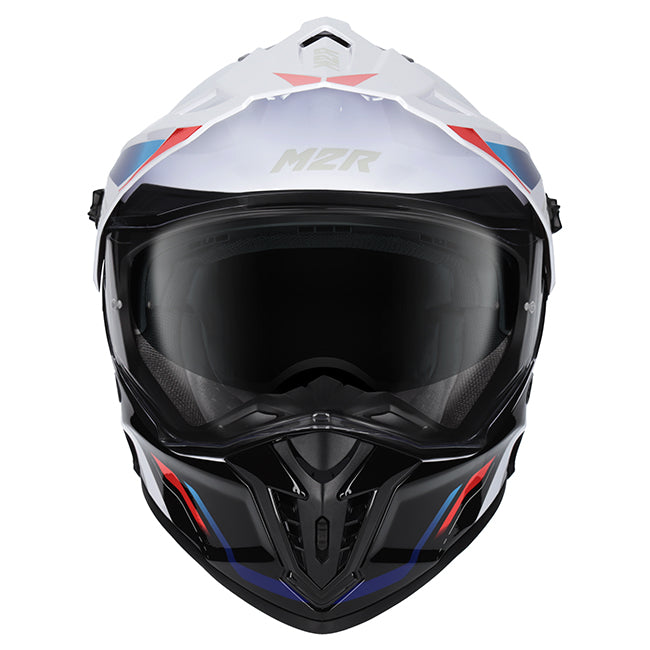 M2R Navigator Helmet - Venture PC- 10-Adventure – XS Red/White/Blue