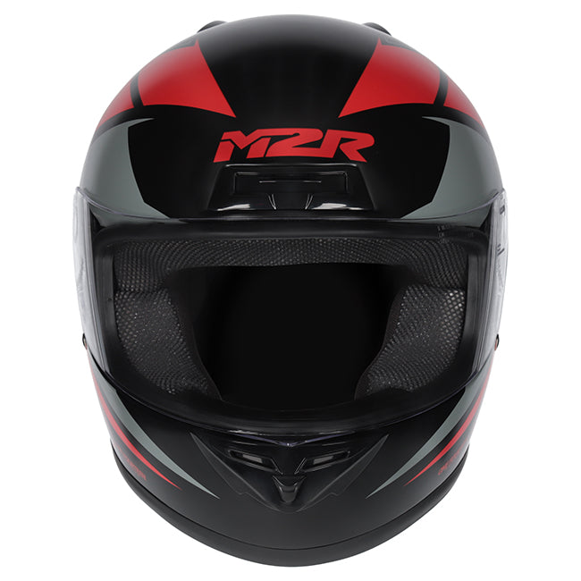 M2R M1 Helmet - Carve PC-1F-Full Face – XS Red