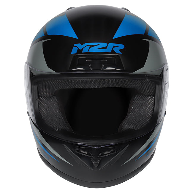 M2R M1 Helmet - Carve PC-2F-Full Face – XS Blue