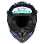 M2R X4 Evo Helmet - Paradigm PC-2-MX/Off-Road – XS Blue