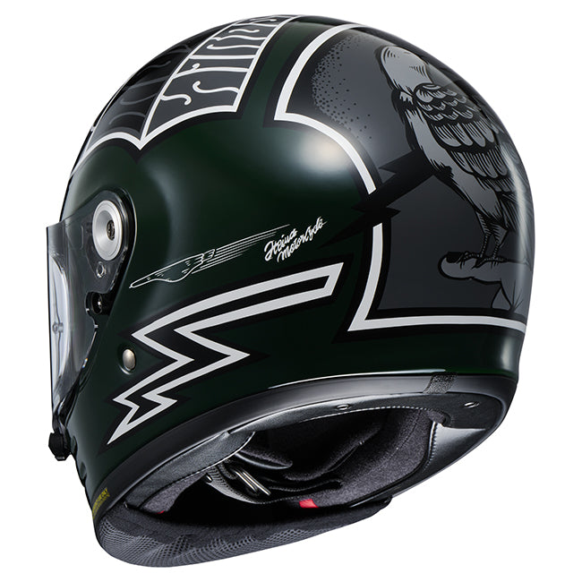 Shoei Glamster 06 Helmet - Heiwa Motorcycle TC-4-Full Face – S Black/White