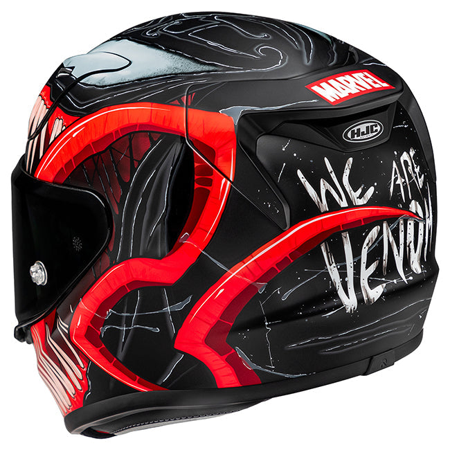 HJC RPHA 12 Helmet - Venom 3 MC-1SF-Full Face – XS Black/Red