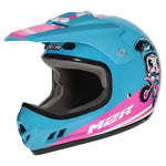 M2R MX2 Junior Helmet - Speed Racer Bunny PC-2