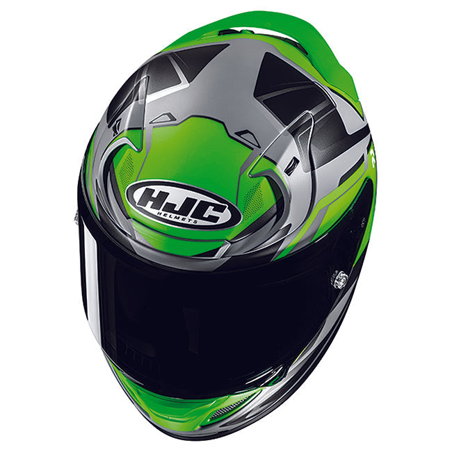 HJC RPHA 12 Helmet - Brels MC-4HSF-Full Face – XS Green/Grey