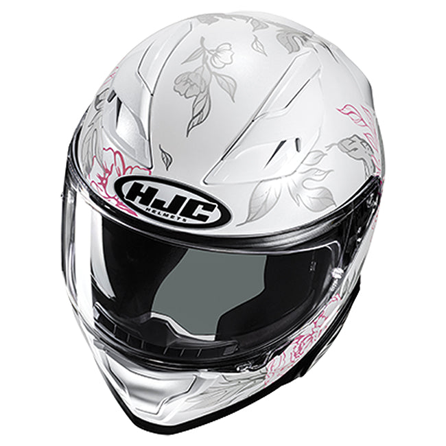 HJC F71 Helmet - Eliz MC-8-Full Face – XS Silver/Pink