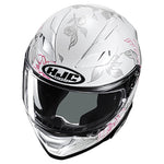 HJC F71 Helmet - Eliz MC-8-Full Face – XS Silver/Pink