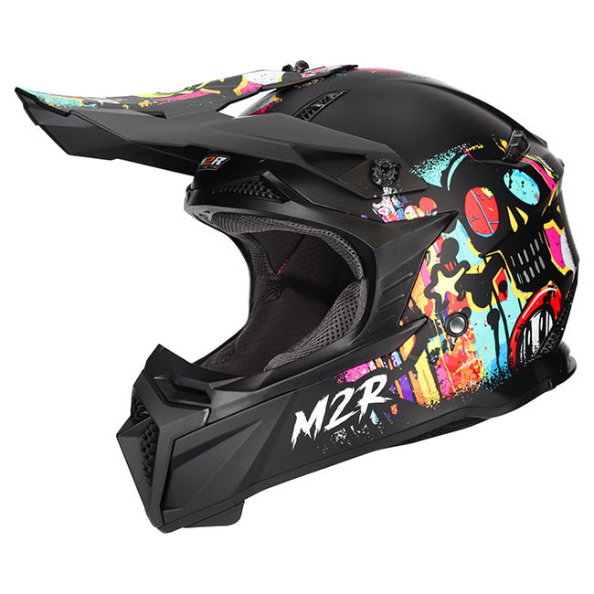 M2R X2.1 Helmet - Graffiti PC-1