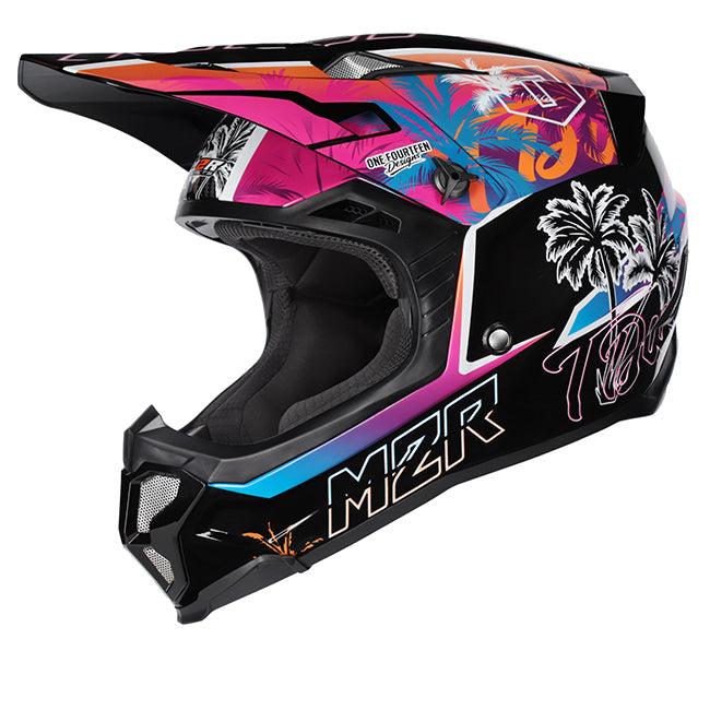 M2R X4 Evo Helmet - TDub Pacific PC-10