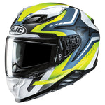 HJC F71 Helmet - Fes MC-3HSF - White/Hi