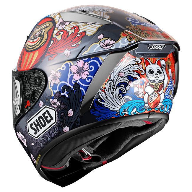 Shoei X-SPR Pro Helmet - Marquez Motegi 5 TC-1-Full Face – XS Black/Red