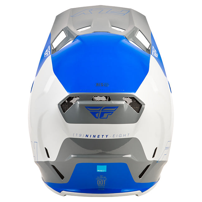 Fly Racing Formula CC Helmet - Glide-MX/Off-Road – YL Blue/Light Grey/Grey