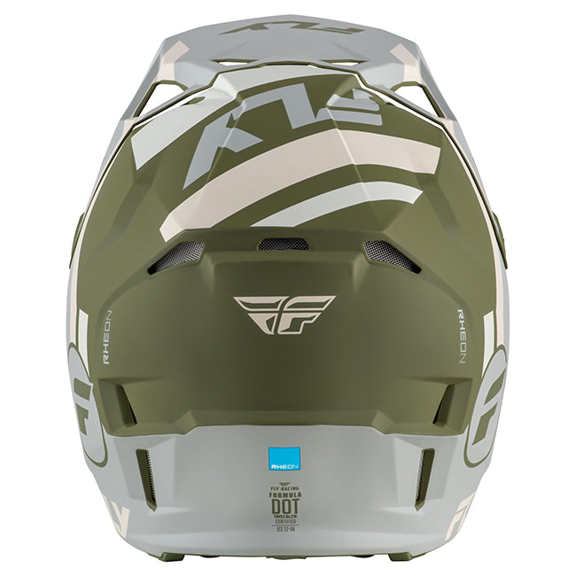 Fly Racing Formula CP Helmet - Seal-MX/Off-Road – YL Matte Stone/Khaki/Olive