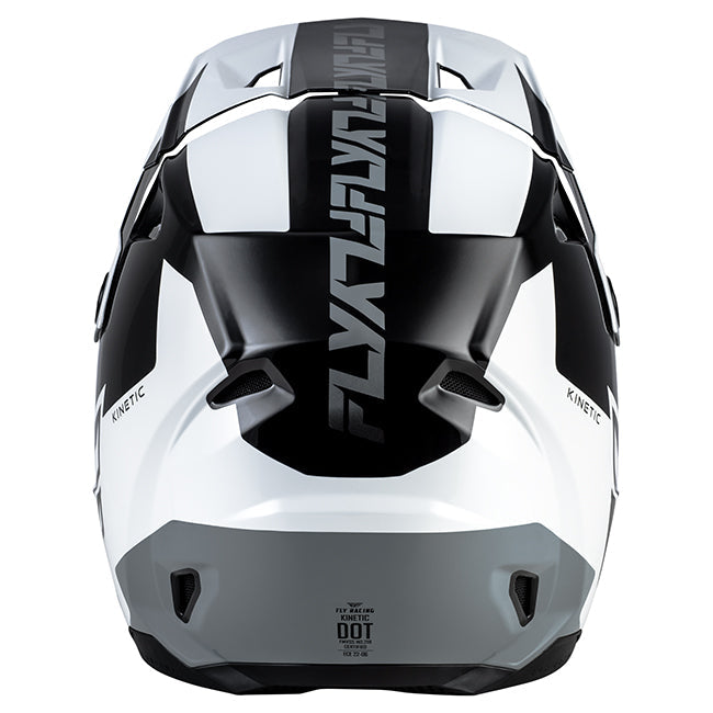 Fly Racing Kinetic Helmet 2026 - Crest-MX/Off-Road – XS Black/White/Grey