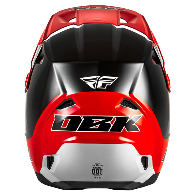 Fly Racing Kinetic Helmet 2026 - S.E. DBK-MX/Off-Road – XS Black/Red/Grey