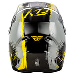 Fly Racing Kinetic Helmet 2026 - Drip-MX/Off-Road – YS Grey/Black/Yellow