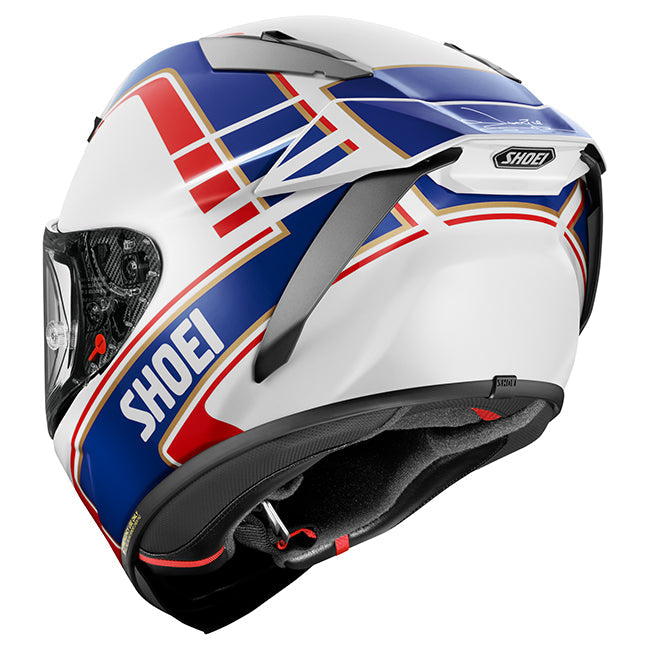 Shoei X-SPR Pro Helmet - Gardner Replica TC-2-Full Face – XS White/Red/Blue